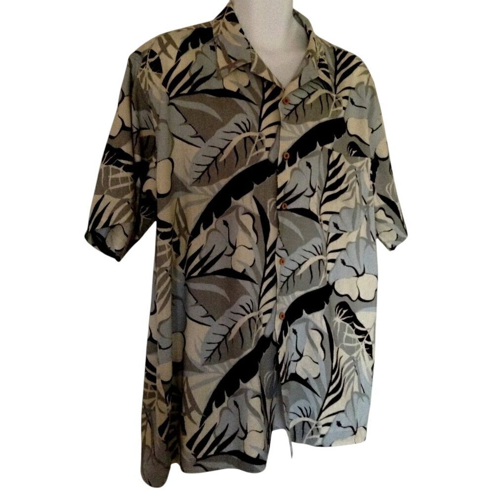 Cherokee Waikiki Hawaiian Aloha Shirt